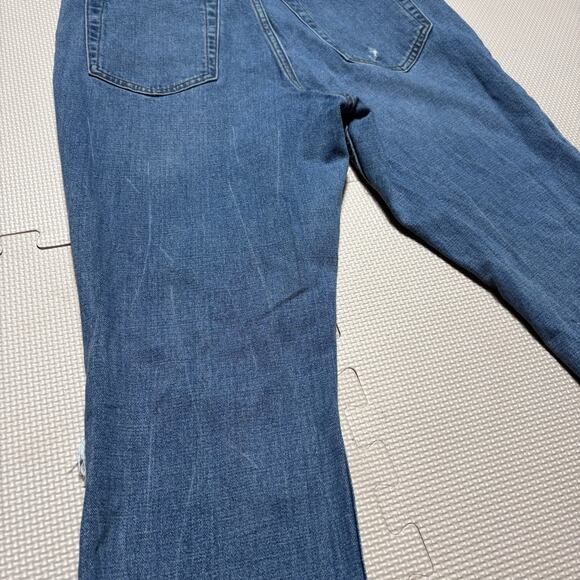 Abercrombie & Fitch Curve Love 90's Slim Straight Ultra High Rise Jeans 30 / 10S - Picture 6 of 13